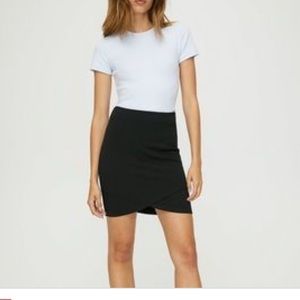 Aritzia Black Talula Skirt, Size S